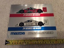 Mazda 787B Mazdaspeed Le Mans 1991 ? Charge  Sticker  Rare Johnny Herbert MX5