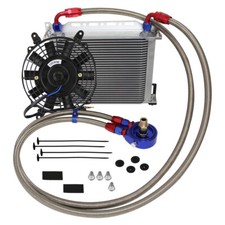 AN8 30 Row Oil Cooler + Filter