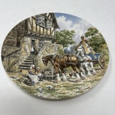 Plate Morning in the Farmyard