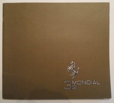 FERRARI MONDIAL 3.2 orig 1985 Large Format Prestige Sales Brochure - #402/85