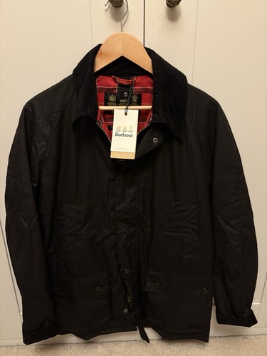 Barbour ashby wax jacket mens - wax,