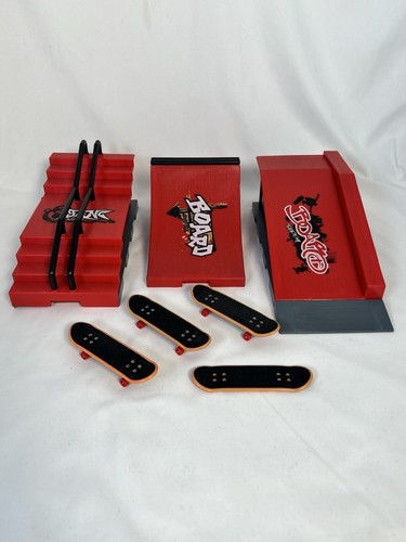 Finger skateboard ramps mini - skateboard, &