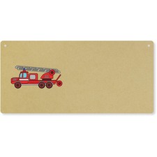 'Red Fire Truck' Large Wooden