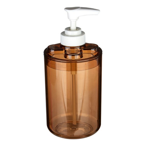 Brown plastic lotion pump - brown,