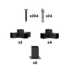 Outsunny Pergola Kit, Pergola