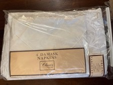 Vintage White Damask Large