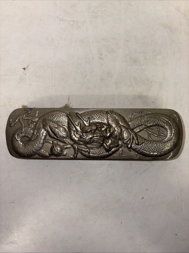 Vintage antique white - white, metal