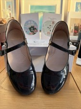 Panache Girl Navy Patent Mary