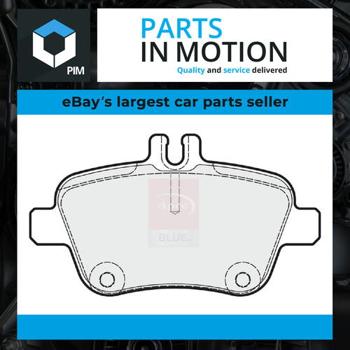Brake pads set - set, mercedes