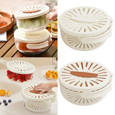 Multi-Functional Drain Basket With Lid Handle Kitchen Drainage Fruit Wash Tool