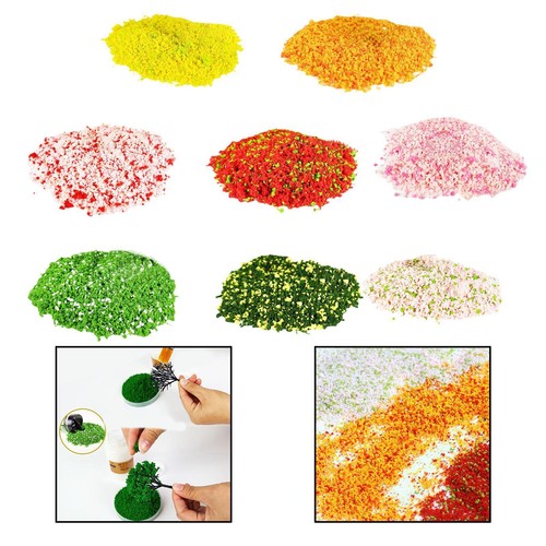 Miniature leaf scenery layout - miniature,