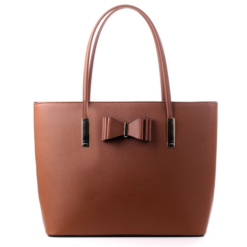 Women black large tote bag - black,