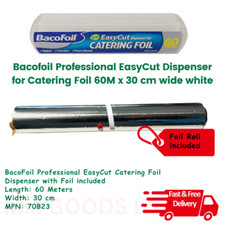 Bacofoil Professional EasyCut Dispenser for Catering Foil 60M x 30 cm wide white