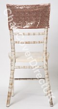 Sequin Chair Caps For Chiavari