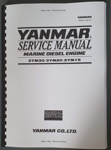 Yanmar 3ym30 3ym20 2ym15 - yanmar,