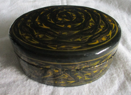 Kashmir india black gold - black, &