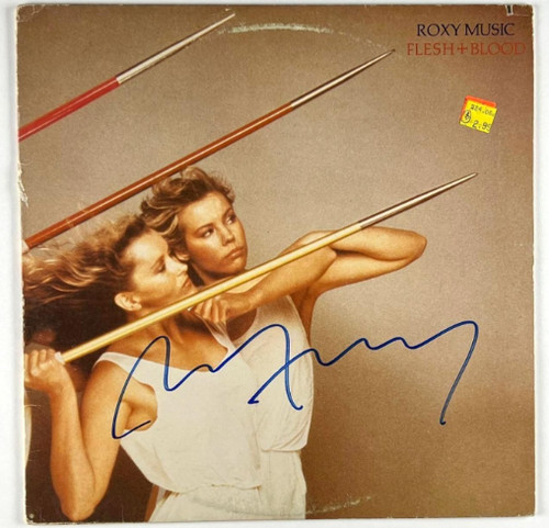 Roxy music bryan ferry - music, signed