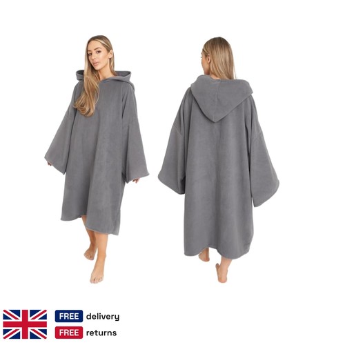 Hooded poncho towel adult - poncho,