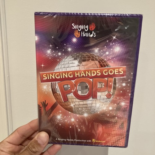 Singing hands goes - singing, pop!