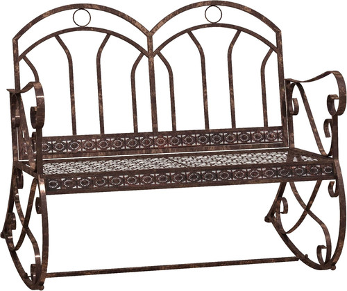 Seater metal garden park - seater,
