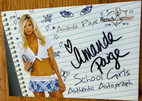 Amanda paige auto 2009 bench - amanda,