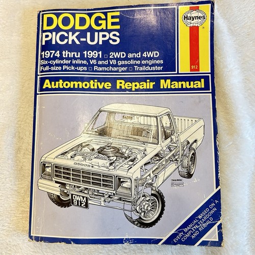 Haynes 1974 1991 2wd - haynes, and