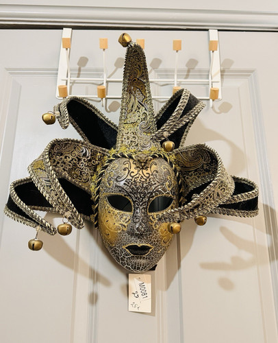 Venetian jester full face - full,