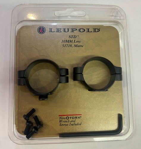 Leupold std 30mm low 51718 - low,
