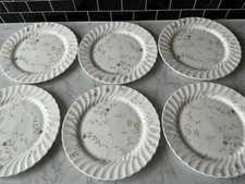 Wedgwood Bone China Campion  x 6 Dinner Plates…28 Cms