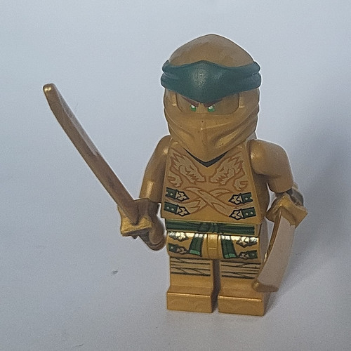 Lego gold ninja minifigure - lego,