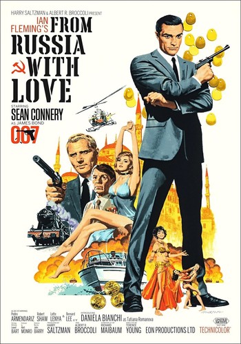 Poster from russia with - with, love
