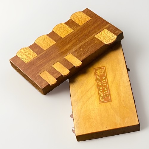 Pall mall wooden whist - pall, marker