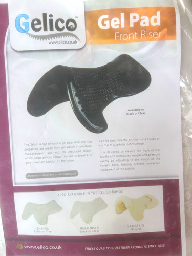 Gelico clear gel front riser - gel,