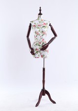 B-4-O Female Dress Form Wooden