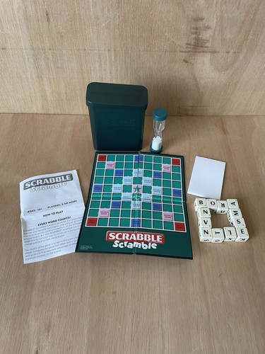 Scrabble scramble travel size - scramble,