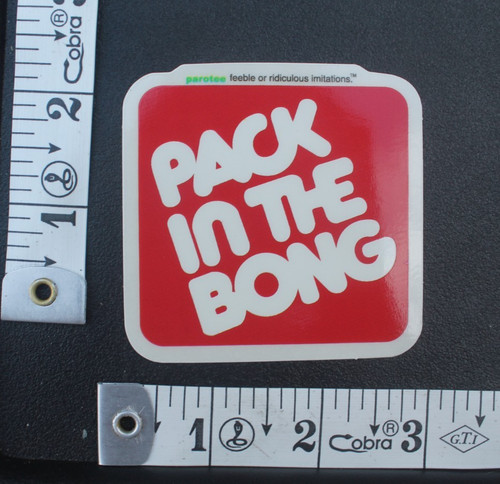 Pack the bong marijuana - pack,