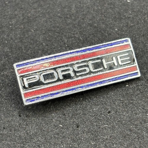 Porsche enamelled badge - porsche, motor
