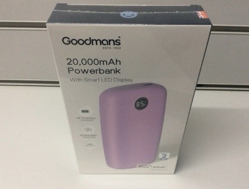 New goodmans power bank - goodmans,