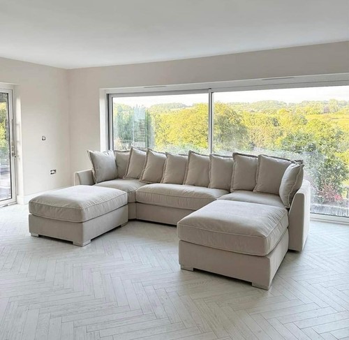 Luxury bishop shape sofa - |,