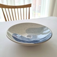 Denby Studio Blue Chalk Medium Ridged Bowl
