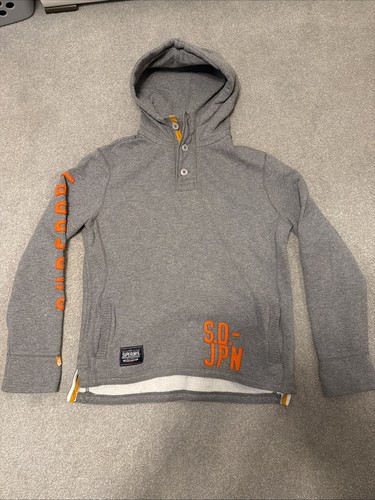 Superdry japan fleece gray - superdry,