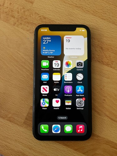 Apple iphone 64gb black - apple, 11
