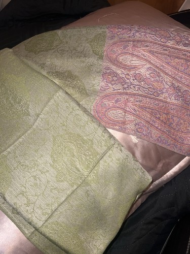 Light green and baby pink - and,