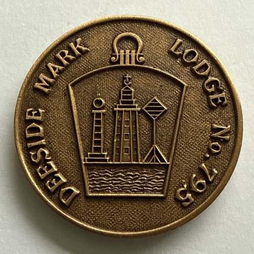 Wales masonic token deeside - wales,