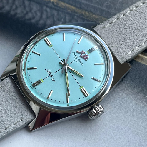 Merkur watch 36mm wine - watch,