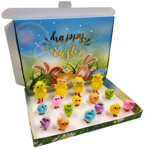 Easter chicks craft box - easter,