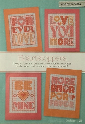 Cross stitch chart - cross,