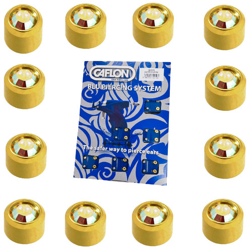 Pairs caflon gold plated - 12,