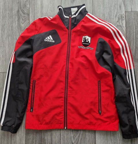 Swansea city adidas red jacket - city,