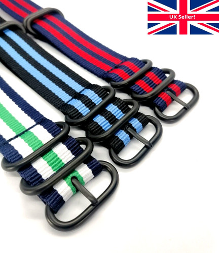 Nylon nato watch strap raf - nylon,